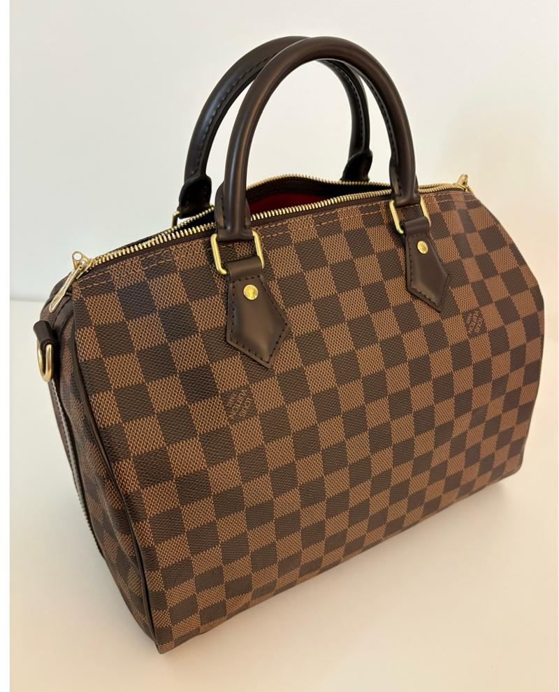 Louis Vuitton Speedy with LuLu felt organizer