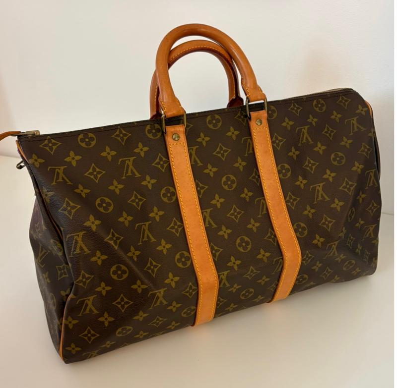 Louis Vuitton Keepall with LuLu felt organizer